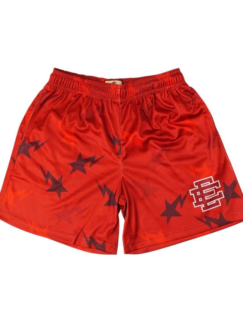 Eric Emmanuel X Bape Red Shorts EE